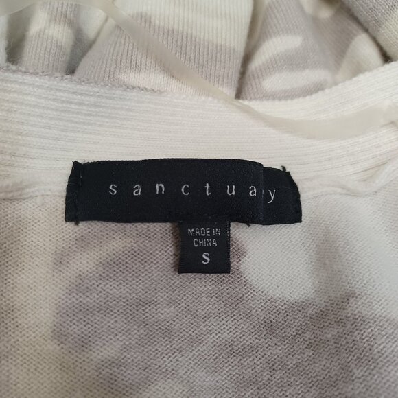 Sanctuary Cardigan Lenox Camo Duster Long Line Sweater Womens Small - Picture 3 of 14